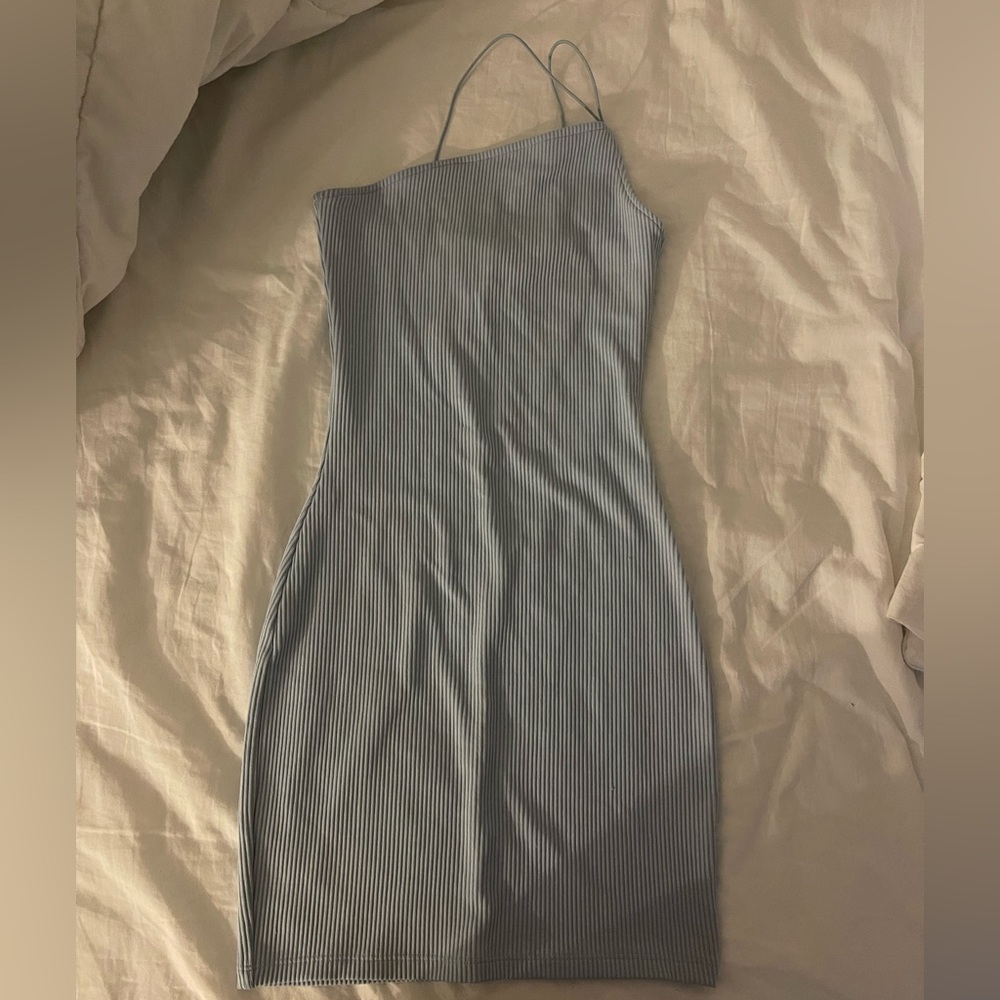 H&M ribbed mini dress